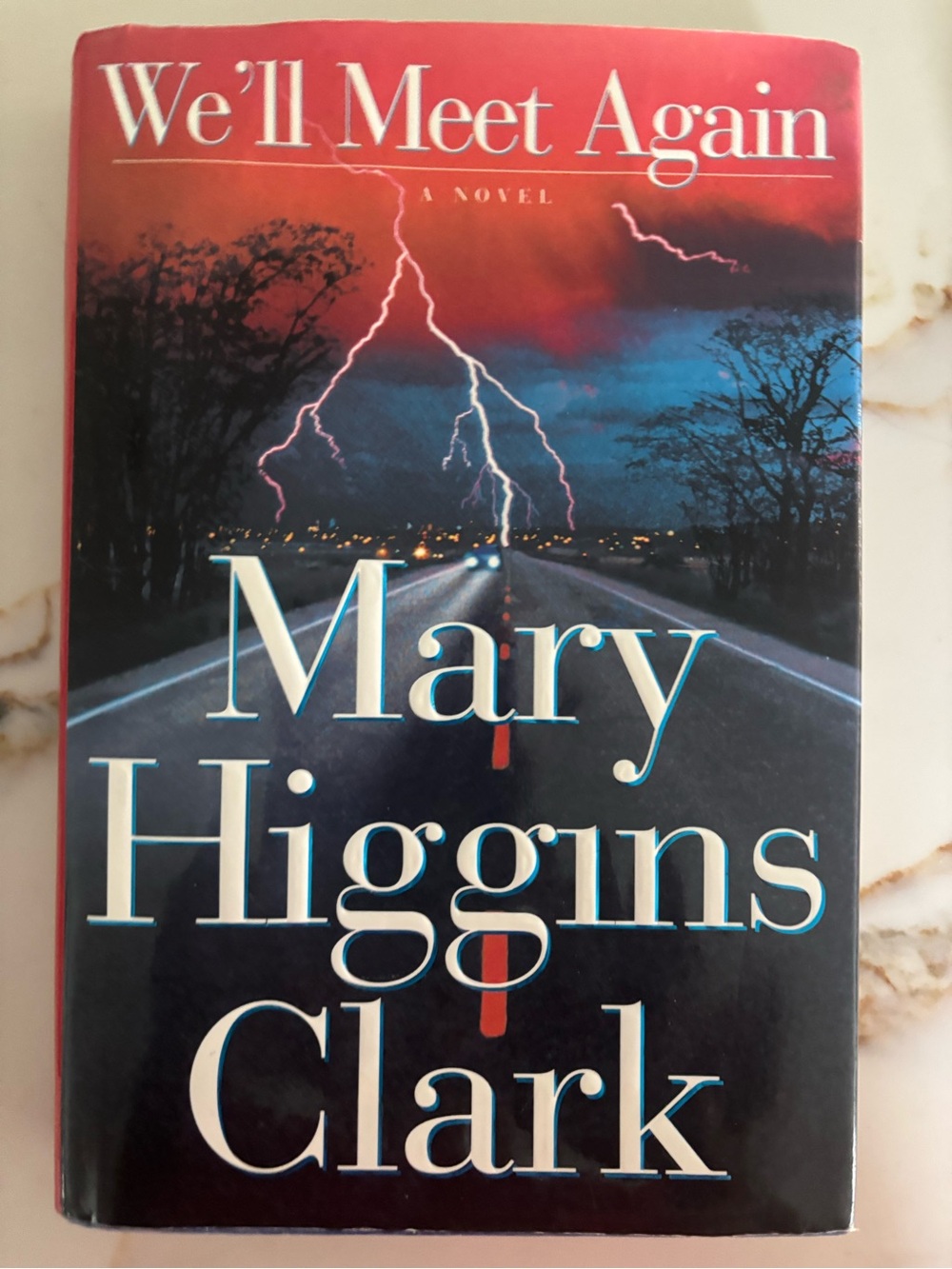 'We'll Meet Again' Hardcover - Black/Red Cover